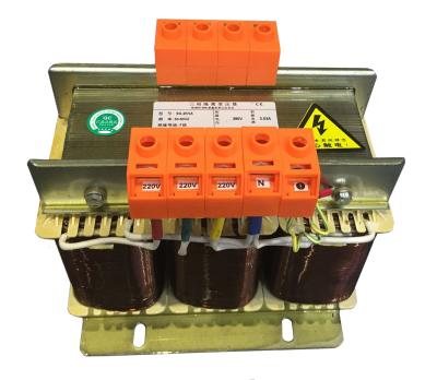 China 5KVA 400V 60Hz Three Phase Isolation Transformer EN61558 for sale