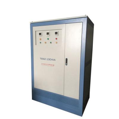 China 100KVA Motor Control 3 Phase AC Voltage Regulator 415V/415V 2% for sale