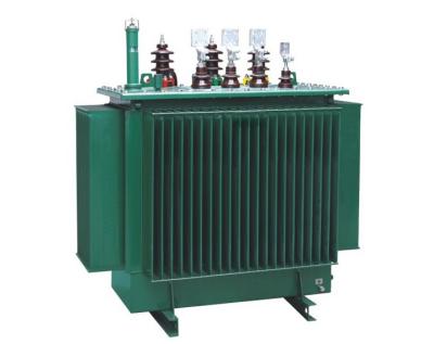 China 500KVA Three Phase ONAN Oil Type Transformer 10KV TO 400V 75KV BIL for sale