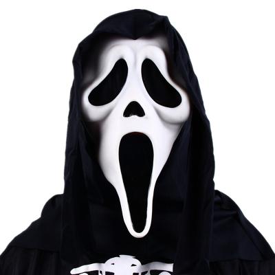 China Fun Halloween Ghost Face Mask Death Cosplay Costume Prop Scary Prop Party Easter Mask for sale