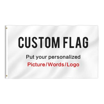 China 3x5 Reusable Custom Fast Delivery Flag 90x150cm Polyester Oxford Printing Parade Cheer Flag for sale