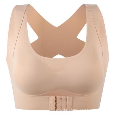 China Best Selling High Quality Quick Breathable Pump Bra Female Top Selling Posture Corrector Coverage Seamless Adjustable Bra for sale