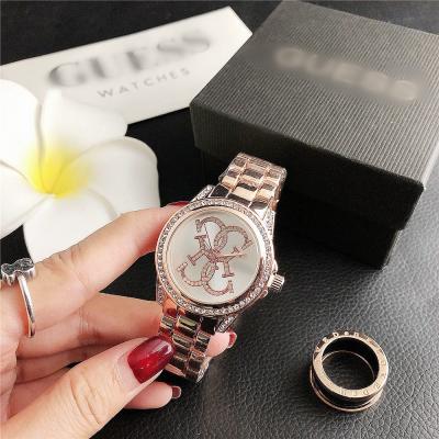 China Other Yishi big-brand diamond letter watch European and American brand Geneva gold hand best-selling watch for sale