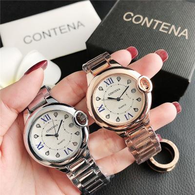 China Other Balloon Watch Solid Steel Band Mens And Womens Watch High End Quartz Watch for sale