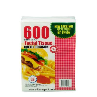 China Eco - Friendly Professional High Quality Soft Small Pack Facial Tissues For Outdoor for sale