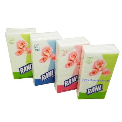 China Eco-friendly Low Cost Customs Processed Custom Size Mini Paper Pack Pocket Tissues for sale