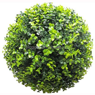 China Beautiful Colorful Vivid Outdoor Decoration Artificial Buxus Ball for sale