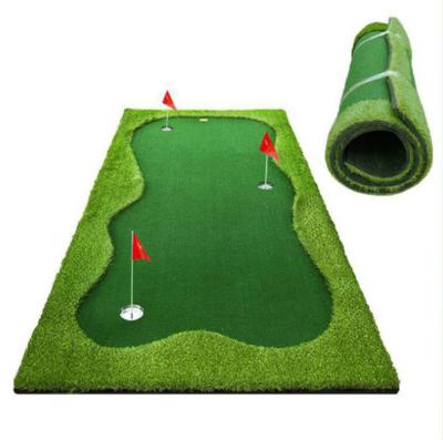 China Mini Golf Driving Ranges Putting Green Golf Putting Mat Golf Simulator for sale