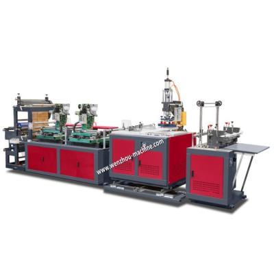 China Fully Automatic High Frequency PVC Bag Making Machine With Snap Button for sale