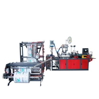 China High-Speed Courier Bag Making Machine With Waybill Pocket for sale