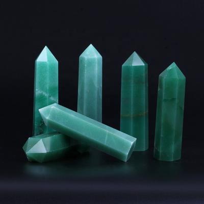 China Wholesale Crystal Aventurine Point Europe Aventurine Crystal Tower for sale