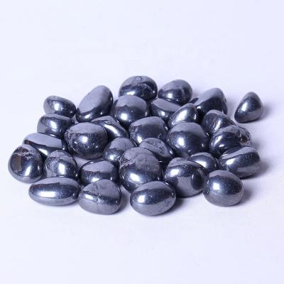 China Europe Hematite Cube Stone Hematite Tumbled Stones Wholesale Hematite Stones for sale