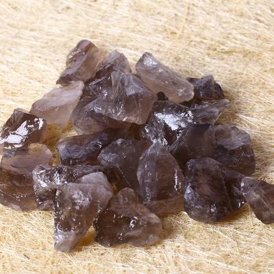 China Europe bulk tumbled stones smoky quartz tumbled smoky quartz stone rough stone for sale