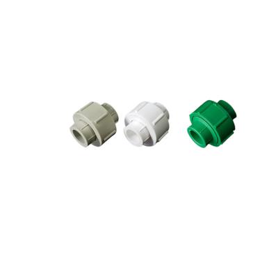 China Irrigation Ppr All Plastic Live Joint Ppr Fitting Water Tank Fitting Plastic Flange Clips for sale