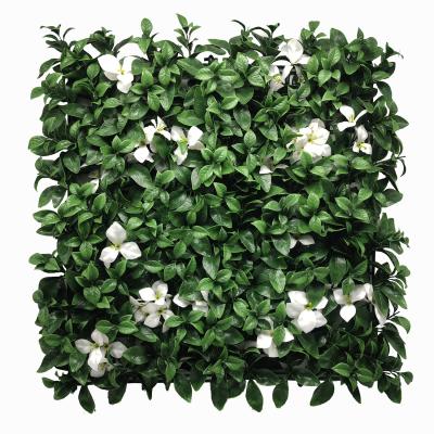 China 100% Pure Heavy Metal Free Green Grass Heavy Metal Free Wall Faux Material Pe Hedge Mats Artificial for sale