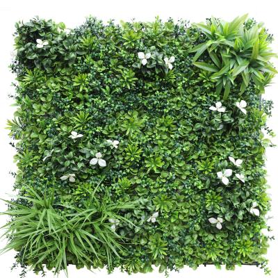 China Heavy Metal Free Heavy Metal Green Plant Grass Artificial Plants Wall Vertical Garden for sale