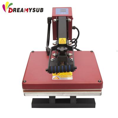 China Custom New Model 38*38 Flat T-shirt Printing Machine Heat Transfer Printing Machine 15*15 Inch Flat Machine for sale