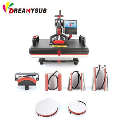 China Machine Repair Shops HOT! CE ROHS Approved 8 in1 Como Heat Press Machine for sale