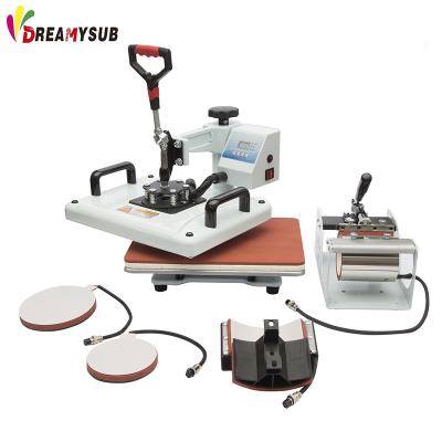 China Cheap and high quality combined 5 in 1 printing shops multifunctional machine for sale