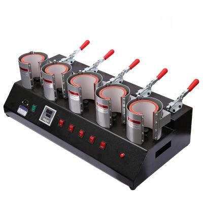 China Dreamysub printing shops 5 in 1 combo heat transfer sublimation mug press machine at lowest price wholesale for sale