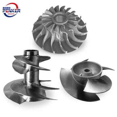 China Aluminum stainless steel//China Penker spinner plastic/brass/bronze screw impeller customization for sale