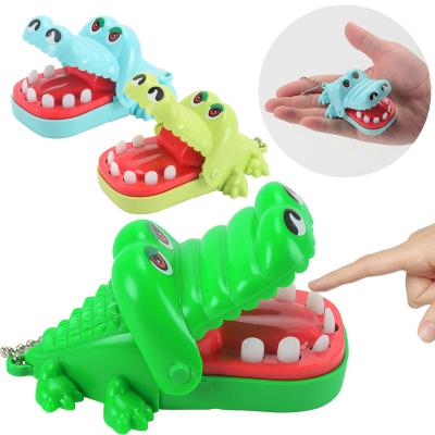 China Funny Cute Animal Doll Crocodile Mouth Bite Finger Prank Toy 2022 Fun Toy Family Game For Kids Novelty Toys Boy Practical Novelty Gift for sale