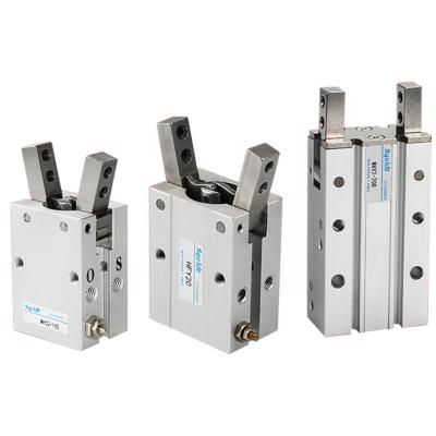 China Double Cylinder HFY10 Series Automatic Pneumatic Slide Building Material Stores HFY Clamp Cylinder HFY10 for sale