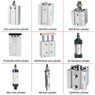 China China Air Tools China Pneumatic Cylinder SDA TN CDU TN MGPM SC CMA MA CQ2B Series For Sale In Stock Can Accept Customized Products for sale