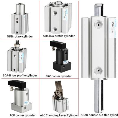 China China Air Tools China Pneumatic Cylinder MKB SDA SDA-B SRC ACK ALC SDAD Series For Sale In Stock Can Accept Customized Products for sale