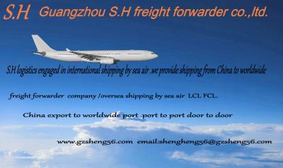 China offer Guangzhou to Indonesia freight forwarder door to door for sale