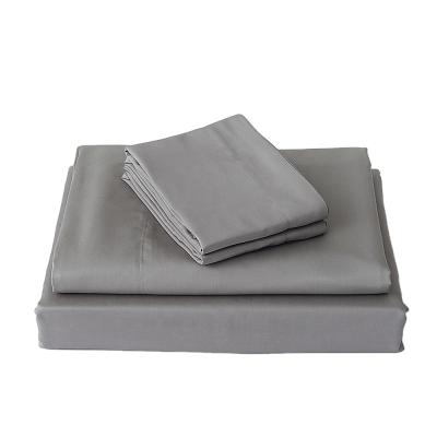 China TC250 Unique Luxury Disposable 100% Organic Bamboo Bed Sheet Set for sale