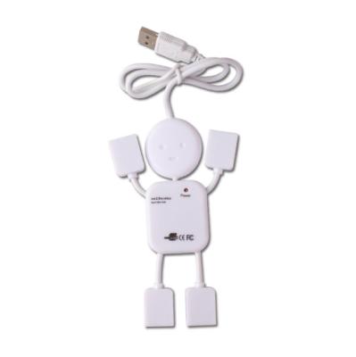 China New USB 2.0 USB Multi HUB 4 Splitter High Speed ​​Port Hub Robot for sale