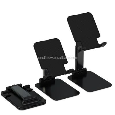 China Hot Adjustable Mobile Phone Adjustable Desktop Stand Tablet Phone Holder Foldable Mobile Stand for sale