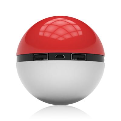 China Gifts Wholesale Pokemon Go Plus Mystic Pokeball Bravery Instinct Ball Power Bank Phone Charger for sale