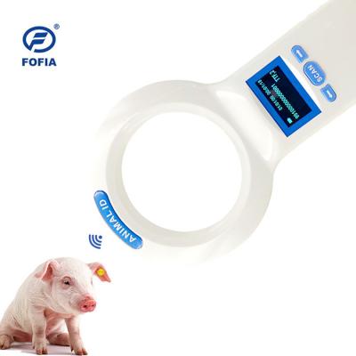 China 134.2Khz RFID Animal Tag Microchip Scanner Reader 3AA Battery for sale