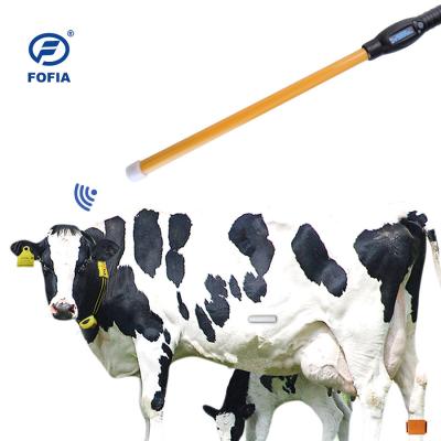 China Livestock Ear Tag RFID Stick Reader Cattle To Read HDX /FDX-B 134.2khz for sale