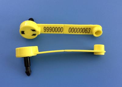 China Identification Management Sheep Ear Tags For Tracking , Laser Printing for sale