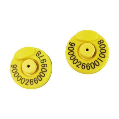 China 134.2KHz Cattle Ear Tags For Animal Identification Animal Ear Tag For Sheep And Goat Earring Tags With Logo Small Size Ear Tag for sale