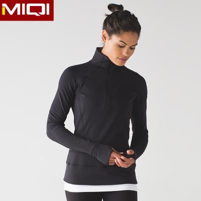 China Latest Fashion Style Breathable Sports Women Jackets With Zippers for sale