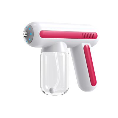 China Fogger Cordless Rechargeable Portable Disinfection Sprayer Paint Spray Gun Disinfection Nano Spray Gun for sale