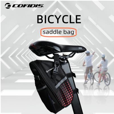 China Large Capacity Customization Fashion Mountain Bike Riding Bicycle Tail Bag Wind Resistance Design Bicycle Seat Bag for sale