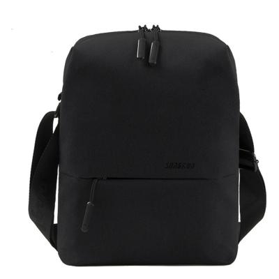 China MEN Portable Vintage Messenger Bag Stylish Anti Theft Casual Large Capacity Chest Cross - Body Shoulder Bag For Man for sale