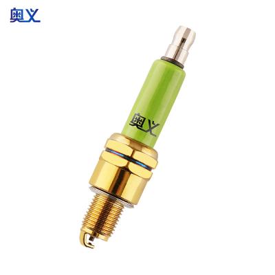 China Hot Selling AOYI Nickel Alloy A7TPP Motorcycle Spark Plugs Motorcycle Spare Parts And Accessories Factory Direct Price for sale