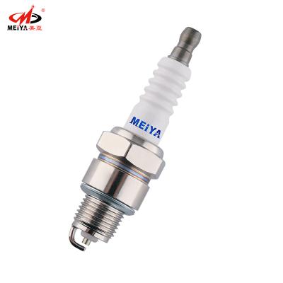 China Nickel alloy E6TC MEIYA 152 garden spark plug, 154 generator and other hydrostatic ceramic for sale