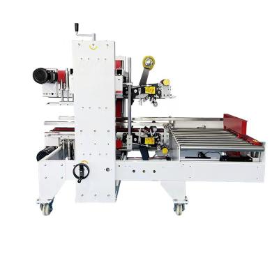 China Hotels SJB Automatic SJW-FC500 carton tape closing box case taper sealer machine folding and sealing machine for sale