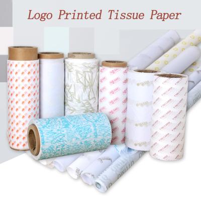 China Roupa amigável da embalagem de Logo Printed Tissue Paper For do costume de Eco 50*75cm à venda