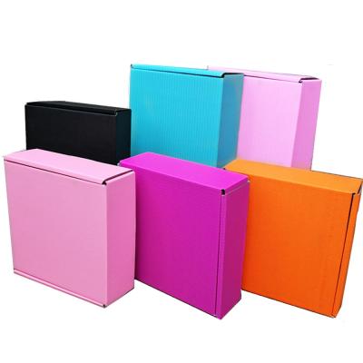 China Soem-Entwurf bunter leerer Mini Corrugated Paper Box zu verkaufen