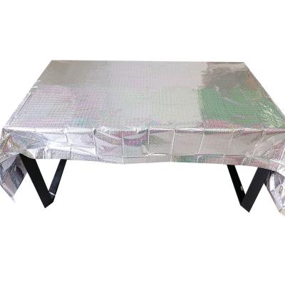 China 54' rectángulo impreso impermeable brillante del mantel de X108 en venta