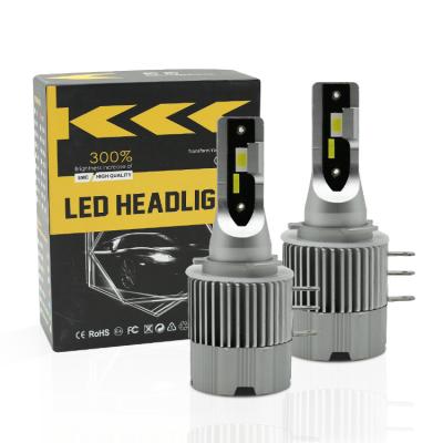 China 34W/18W aluminum canbus 3570 led headlight kit 6000k H15 led headlight for sale