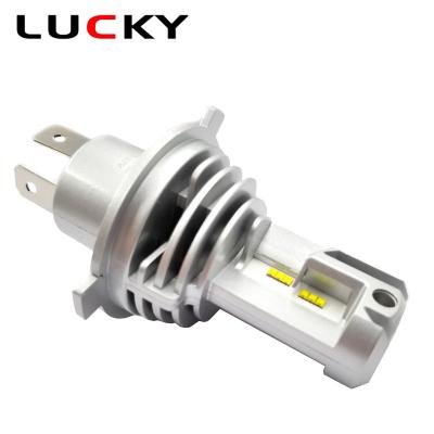 China Aluminum M3 H4 Led High Lumen ZES Chips 6500K Car Led Headlight for sale